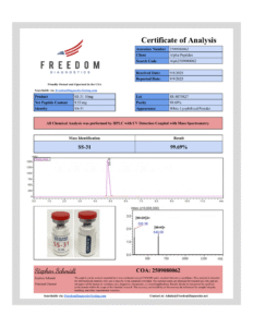 SS-31 COA Freedom Diagnostics