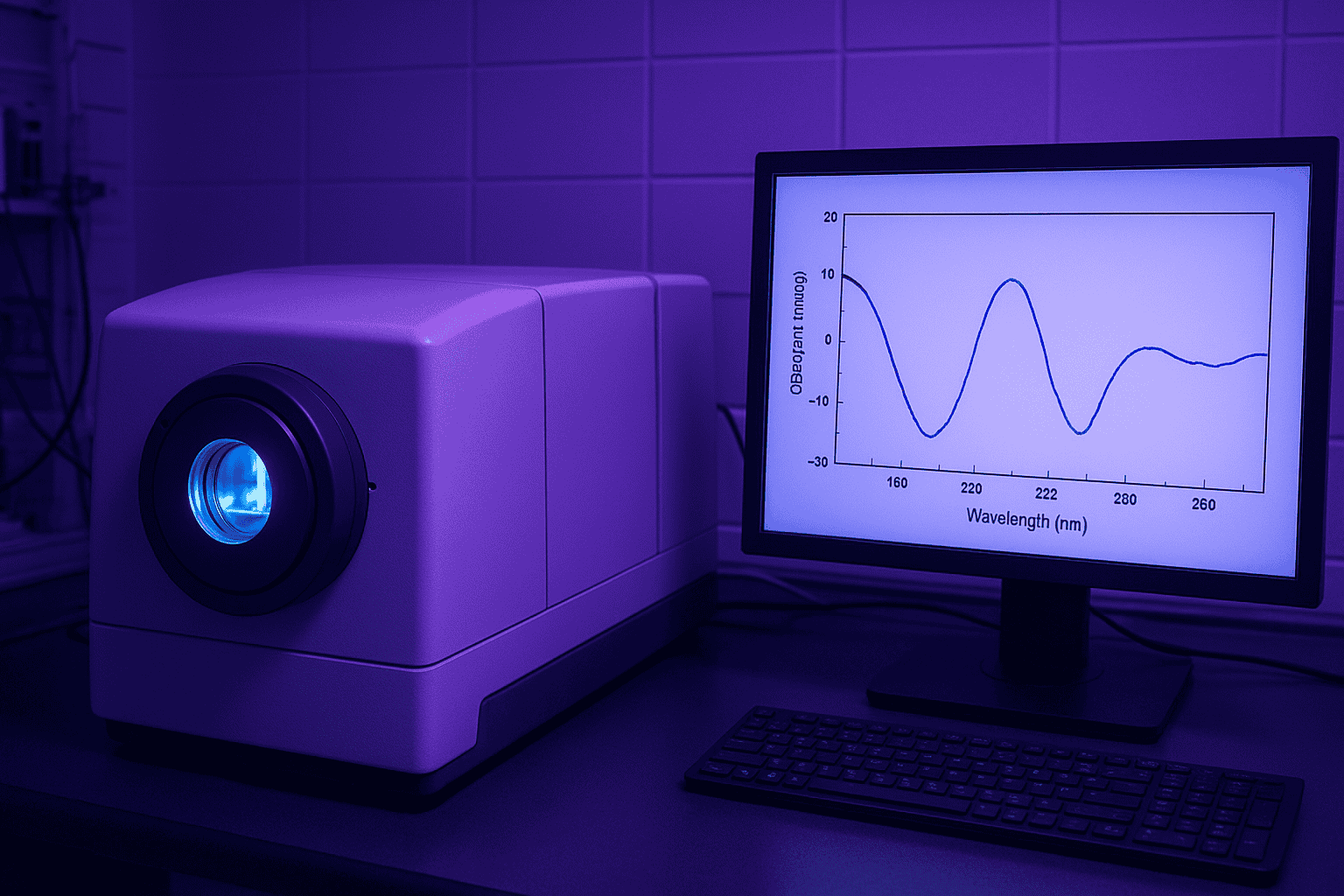 Circular Dichroism Spectroscopy: Measuring Peptide Secondary Structure