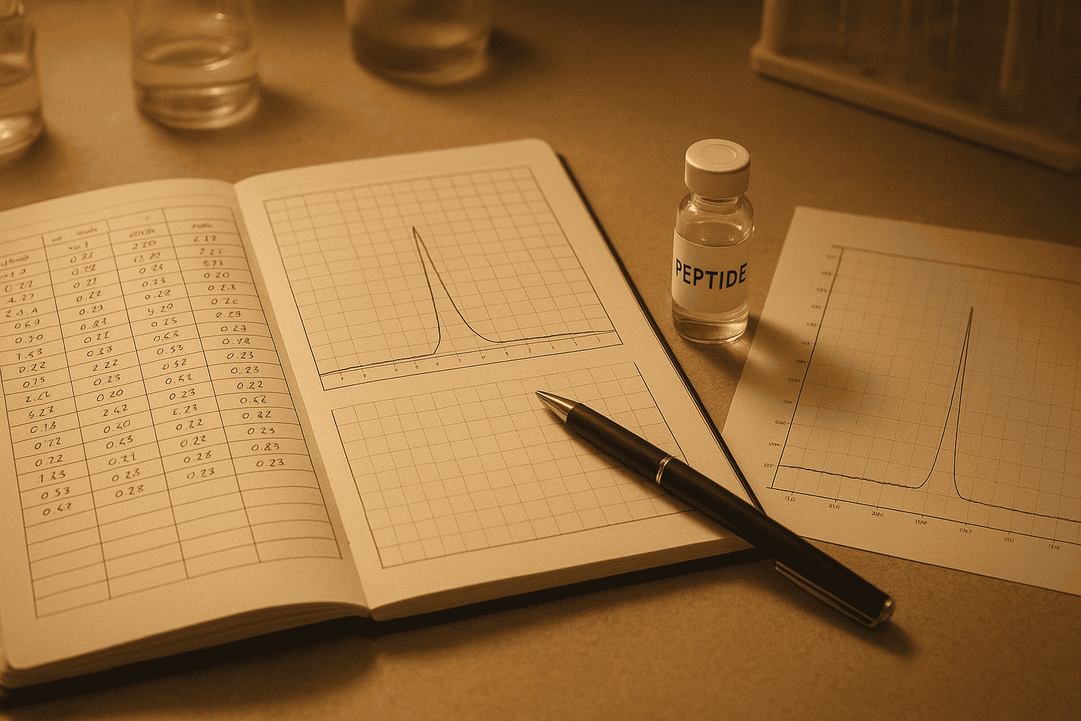 Lab Notebook Documentation for Peptide Experiments