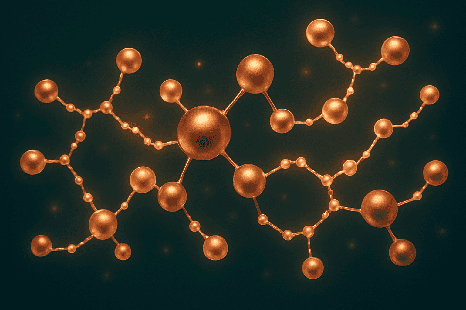 3D visualization of peptide molecules for health and fitness optimization.